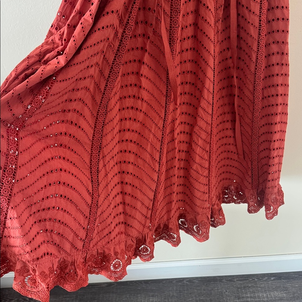 Ulla Johnson Olga Flutter Sleeve Midi Dress, Sizr 6, $499 - Picture 11 of 12